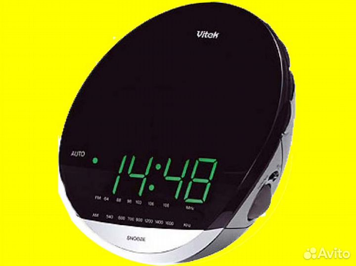 Радиочасы Vitek VT-3522. Гарантия 6 месяцев