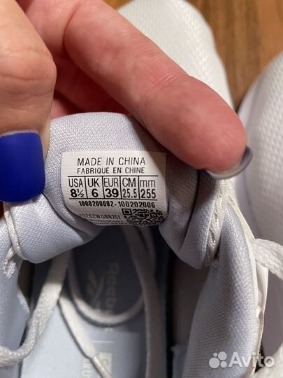 Кроссовки reebok женские 39 размер