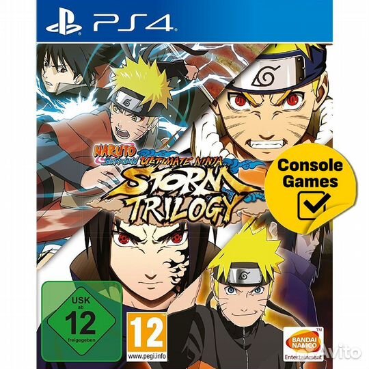 PS4 Naruto Shippuden Ultimate Ninja Storm Trilogy