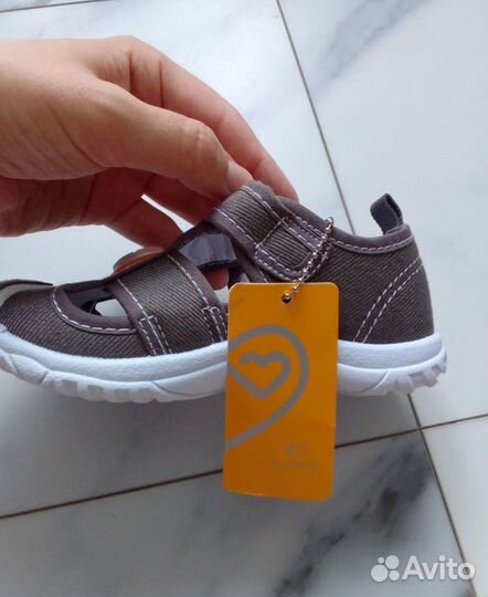 Текстильные сандали для мальчика 27 размер