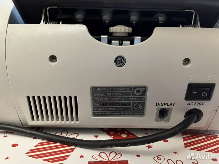 Счетчик банкнот Pro 40U