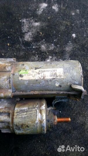 Стартер на мерседес W169 мотор M266