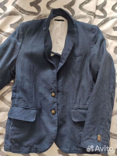 Пиджак на мальчика 134