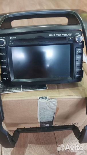 Штатная магнитола KIA Sorento 2012 оригинал