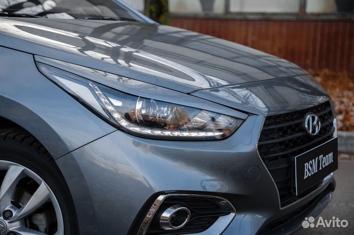 Накладки на фары Реснички на Hyundai Solaris 2 V2