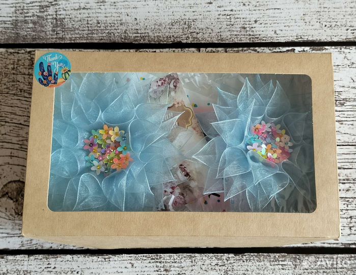 Бантики для волос ручной работы