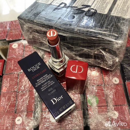 Помада rouge dior ultra care 455