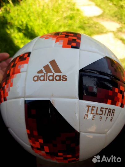 Футбольный мяч adidas telstar fifa 2018 новый
