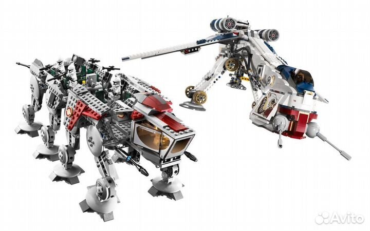 Lego Star Wars 10195 Republic Dropship with AT-OT