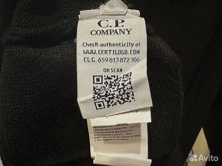 Кофта cp company новое черный