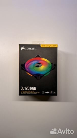 Кулеры 3хCorsair QL120