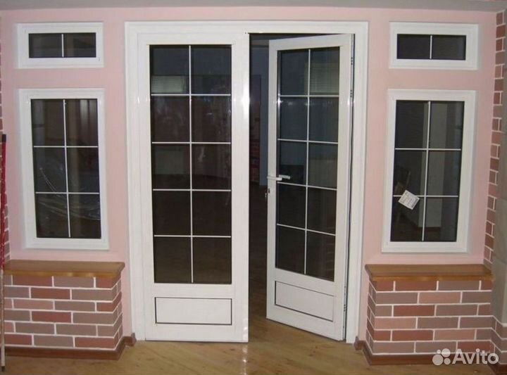 Пластиковые двери с гарантией