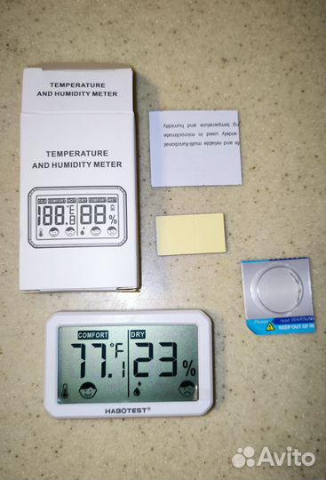 Термометр-гигрометр Habotest HT-681