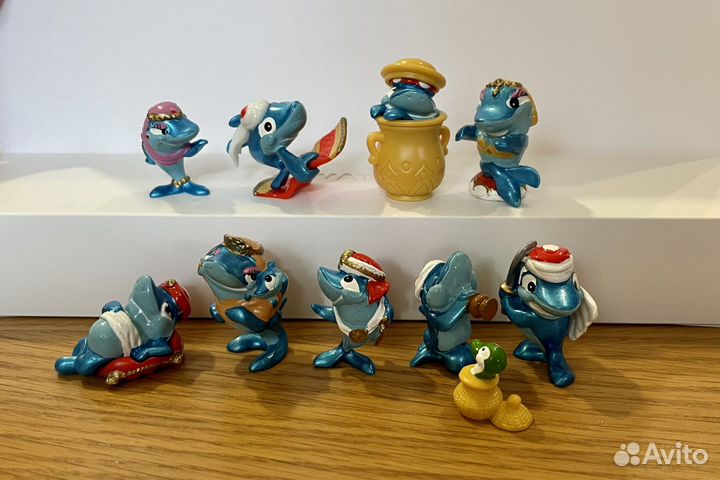 Игрушки из киндера 90х