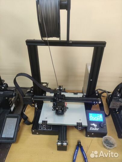 3D принтер creality ender 3 pro. 32bit, Spirit