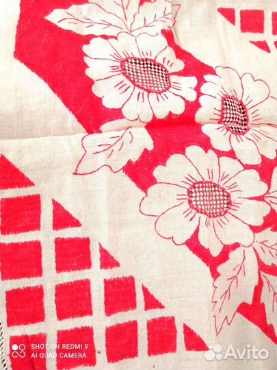 Винтаж вышивки, сукно, подзоры