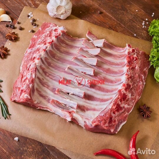 Мясо баранина фермерская на травяном откорме