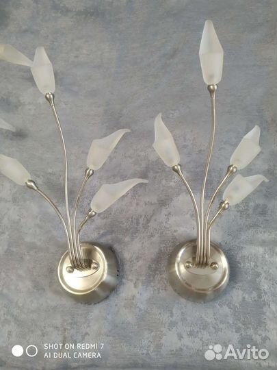 Люстра потолочная и светильники