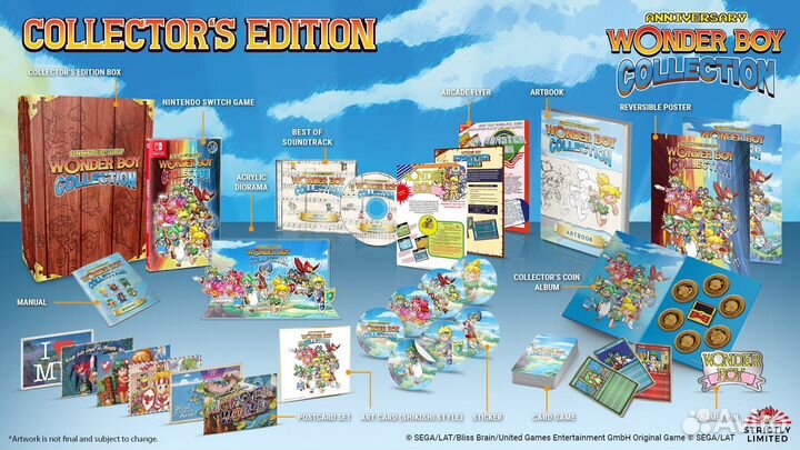Wonder BOY anniversary collection collector’S edt