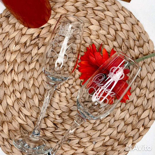 Бокалы с гравировкой