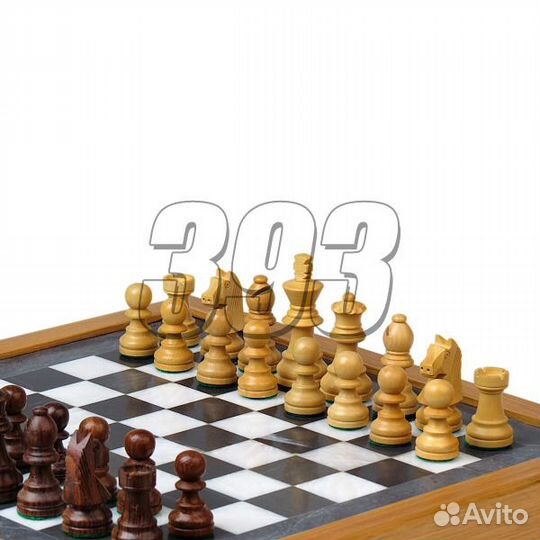 Шахматы Сарагоса (бархатный ложемент, чёрн (47475)