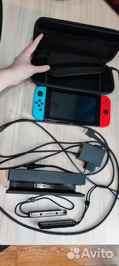 Nintendo switch + чехол