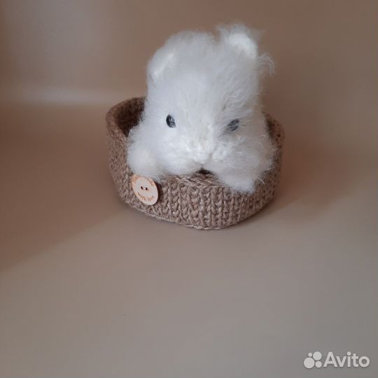 Вязаный зайчик