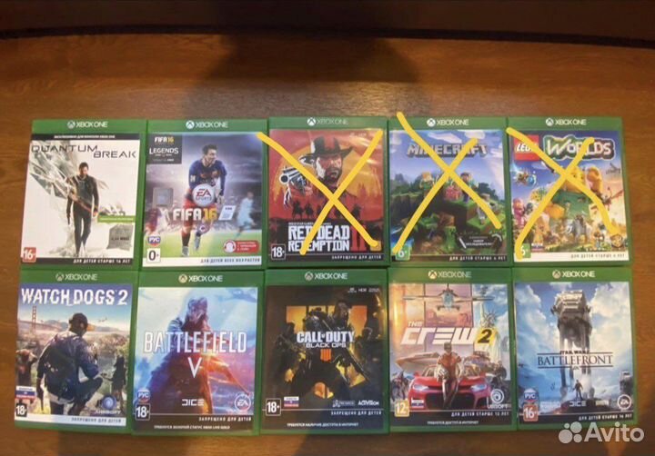 Игры на xbox one