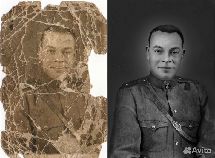 Реставрация (ретушь) фотографий любой сложности