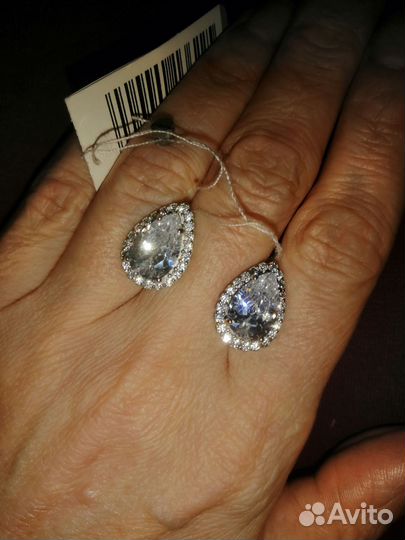 Новые Серебряные серьги