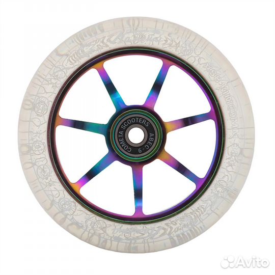 Колесо для самоката d120мм Комета Старт Прозрачный