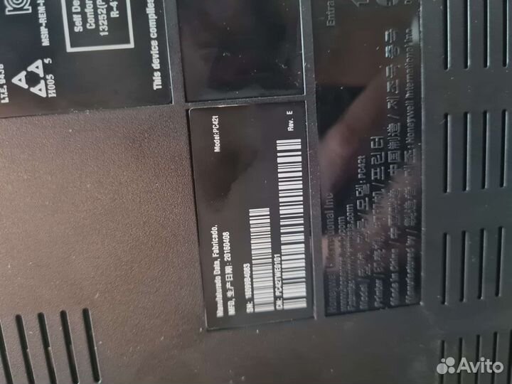 Термопринтер honeywell pc421