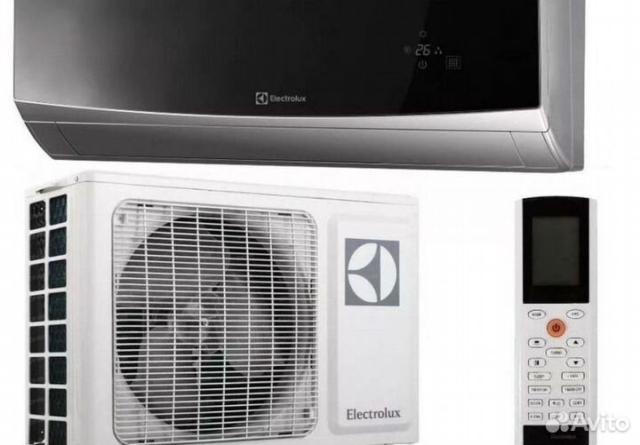 Сплит система с установкой