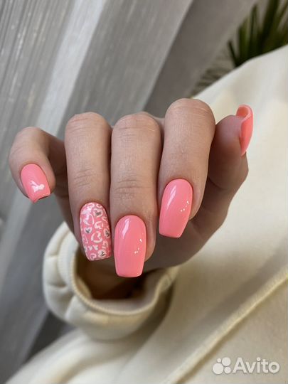 Маникюр гель лак