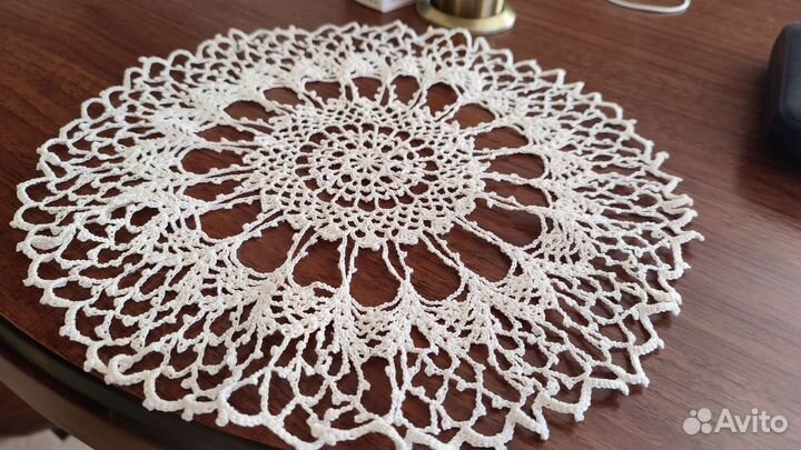 Салфетка вязаная крючком