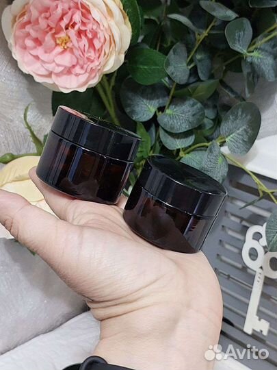 Контейнер для косметики поездка отпуск стекло тара