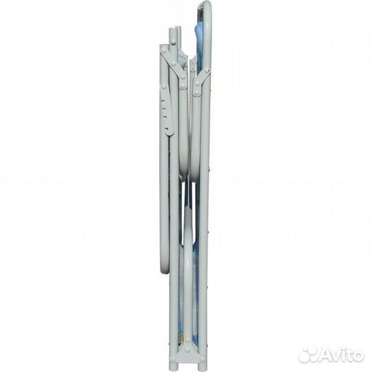 Раскладушка с регулируемым подголовником до120кг