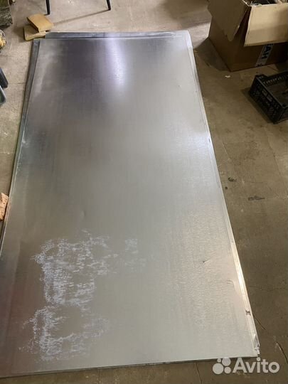 Железо листовое оцинкованное 1000*2000