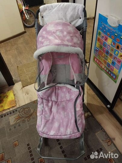 Детские санки коляска бу