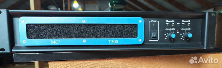 Двухканальный усилитель мощности MC2 Audio T-500