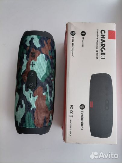 Блютуз колонка сабвуфер
