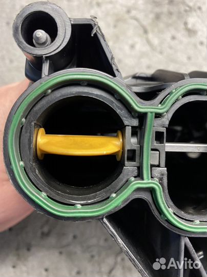 Впускной коллектор bmw b57 3.0D с системой AGR