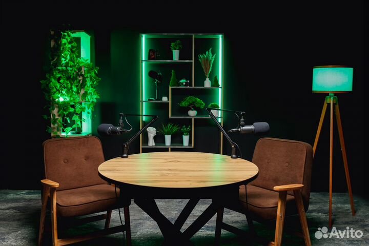 Видеостудия, запись интервью, подкастов, курсов