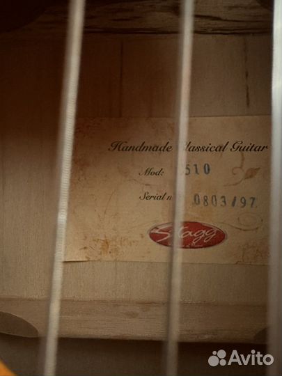 Детская гитара с чехлом