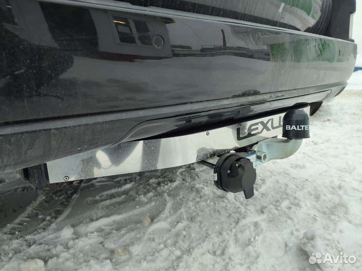 Фаркоп на Lexus GX460 Лексус нержавеющая пластина