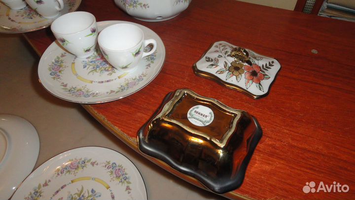 Фарфоровая посуда Jlmenau ГДР-набором