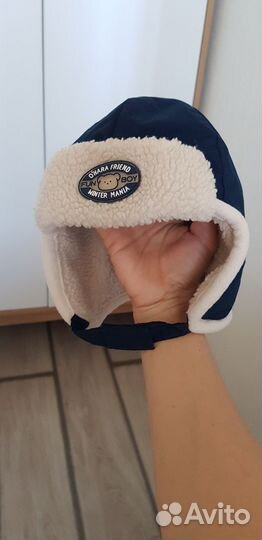 Шапка зимняя на мальчика 2 года