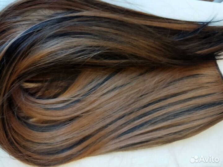 Волосы- трессы на заколках