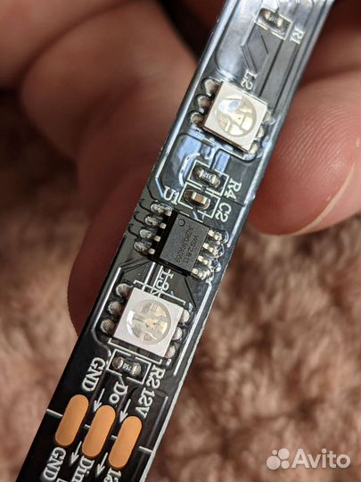 Лента светодиодная адресная ws2811 5050 RGB