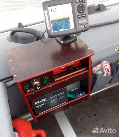 Столик-подставка -консоль для крепления эхолота